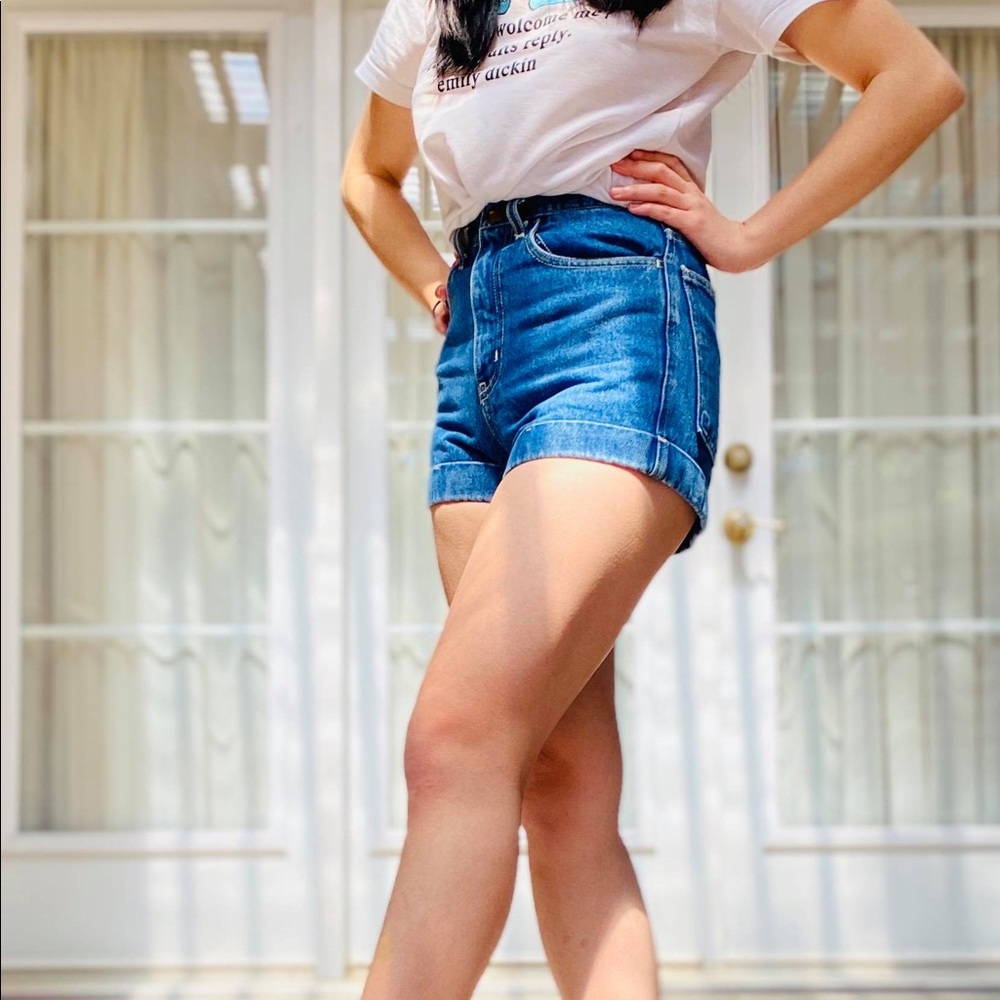 American apparel high wasted short size 23